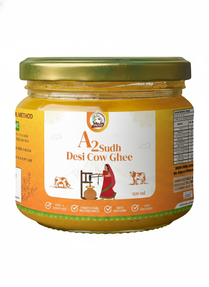 milk ocean a2 desi cow ghee 200ml(copy)